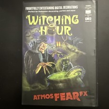 AtmosFX Witching Hour Digital Decorations DVD for Halloween Holiday Projection, usado comprar usado AtmosFX Witching Hour Digital Decorations DVD for Halloween Holiday Projection, usado comprar usado  Enviando para Brazil