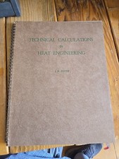 Usado, 1952 Technical calculations In Heat Engineering By J H Potter comprar usado  Enviando para Brazil