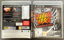 PLAYSTATION 3 GUITAR HERO WARRIORS of ROCK PAL JEU PROMO PS3 avec NOTICE Vfi comprar usado  Enviando para Brazil