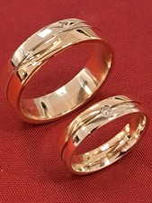 2x333 gold trauringe gebraucht kaufen  Leipheim