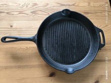 Grill gusseisen pfanne gebraucht kaufen  Fredersdorf-Vogelsdorf