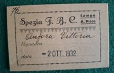 1932 tessera ingresso usato  Marino