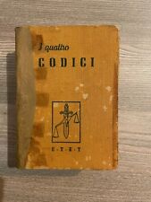 Quattro codici utet usato  Tivoli