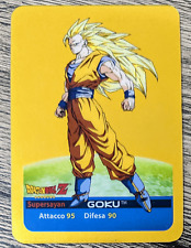 Lamincard dragonball goku usato  Italia