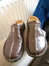 Mens brown leather for sale  REDRUTH