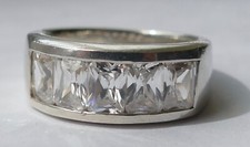 Ring viereckige zirkonias gebraucht kaufen  Maintal