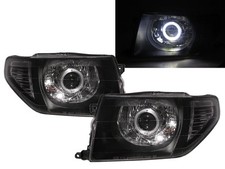 Farol projetor Pajero iO 98-15 guia LED olho de anjo preto para Mitsubishi LH comprar usado  Enviando para Brazil