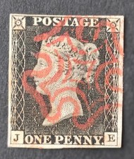 1840 penny black for sale  UK