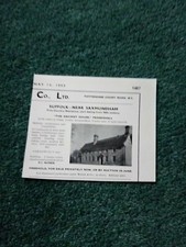 Hs16 ephemera 1950s for sale  LEICESTER