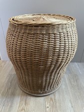 Vintage wicker laundry for sale  MELTON MOWBRAY