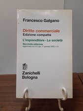 Galgano diritto commerciale usato  Rimini