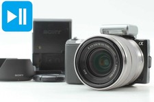 Flash OK! [Perto de ESTADO PERFEITO] Câmera Digital Sony NEX-5 Preta +Lente 18-55mm do Japão comprar usado  Enviando para Brazil