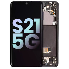 Usado, Conjunto OLED com Moldura para Samsung Galaxy S21 5G (Service Pack) (Cinza Fantasma) comprar usado  Enviando para Brazil