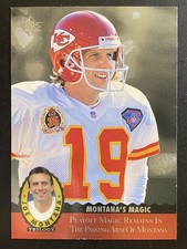 Joe Montana 1995 Upper Deck SP Trilogy Montana's Magic Kansas City Chiefs #MT17 comprar usado  Enviando para Brazil