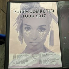 Poppy - Poppy.Computer Tour Parte 1 pôster de concerto 2017 - Serigrafia 18” x 24” comprar usado Poppy - Poppy.Computer Tour Parte 1 pôster de concerto 2017 - Serigrafia 18” x 24” comprar usado  Enviando para Brazil