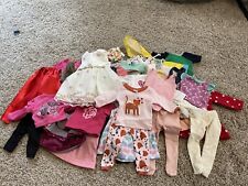 Lote de ropa para muñecas American Girl otras marcas 36 piezas para muñecas de 18 pulgadas segunda mano  Embacar hacia Argentina