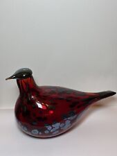 Iittala toikka signed for sale  NORWICH