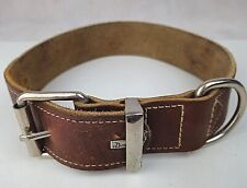 Hundehalsband lederhalsband le gebraucht kaufen  Obermoschel