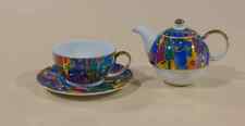 Théière porcelaine decor d'occasion  Lille-