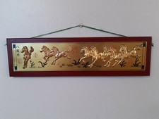 Vintage running horses for sale  BRIDGEND