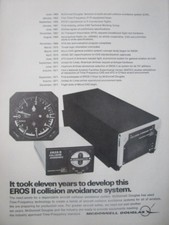 10/1971 PUB MCDONNELL DOUGLAS EROS II COLLISION AVOIDANCE SYSTEM ORIGINAL AD comprar usado  Enviando para Brazil
