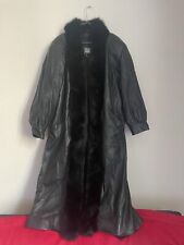 Manteau cuir femme d'occasion  Campbon