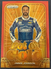Jimmie Johnson 2024 Panini Prizm Pote de Ouro Vermelho Prizm /99 #4 Lowe’s Chevy 1A comprar usado  Enviando para Brazil
