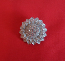 Silver tone brooch for sale  GILLINGHAM
