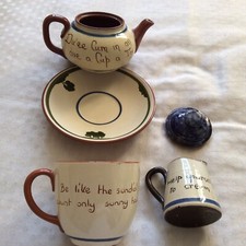 Vintage devonware mottoware for sale  EASTBOURNE