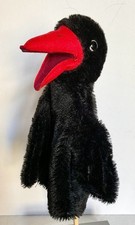 Handpuppe schwarzer rabe gebraucht kaufen  Berlin