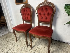 Vintage rot barockstühle gebraucht kaufen  Rodenberg