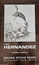 Jose hernandez affiche d'occasion  Vanves
