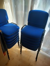 Blaue stapelstühle metallgest gebraucht kaufen  Blomberg