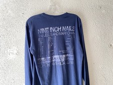 Camiseta 2018 NINE INCH NAILS & JESUS & MARY CHAIN OURO PRETO INFINITO TOUR M NIN comprar usado  Enviando para Brazil