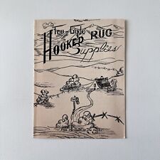 Tru-Gyde Hooked Rug Supplies folder Wilson Bros Springfield MO 1953 segunda mano  Embacar hacia Argentina