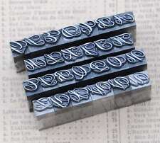Alphabet bleilettern vintage gebraucht kaufen  Kehl