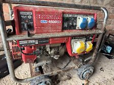 Honda 4500 generator for sale  RUTHIN