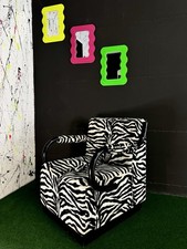 Poltrona zebrata design usato  Bovolone