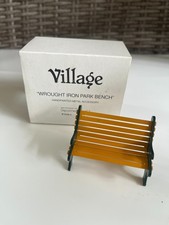 Usado, Partida. 56 Village ferro forjado BANCO PARQUE acessório de Natal #5230-2 comprar usado Usado, Partida. 56 Village ferro forjado BANCO PARQUE acessório de Natal #5230-2 comprar usado  Enviando para Brazil