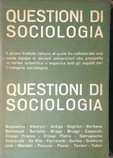 Questioni sociologia aa.vv. usato  Italia