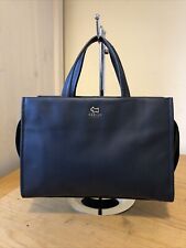 Radley blue leather for sale  NOTTINGHAM