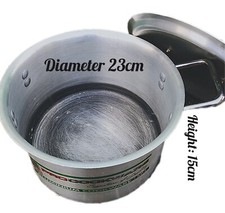 Cooking pot aluminium for sale  MORDEN