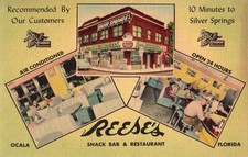 Usado, Lanchonete e restaurante Reese's em Ocala FL OLD comprar usado  Enviando para Brazil