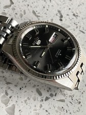 Vintage Seiko 5 6119-8200 Relógio Automático Masculino e Pulseira de Aço Inoxidável - Funciona! comprar usado  Enviando para Brazil