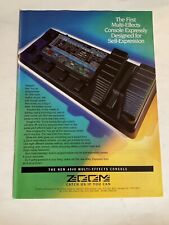 Console de guitarra Zoom 4040 efeitos múltiplos 1995 anúncio impresso original vintage 95-1 comprar usado  Enviando para Brazil