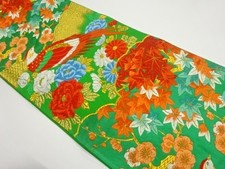 7406391: QUIMONO JAPONÊS FUKURO OBI JAPONÊS/FLORES TECIDAS comprar usado  Enviando para Brazil