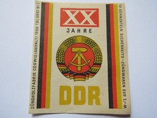 Streichholzetiketten ddr groß gebraucht kaufen  Bernsbach
