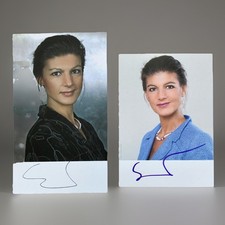 Sahra wagenknecht autogramm gebraucht kaufen  Würzburg