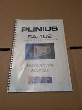 Plinius 102 power for sale  Rockford