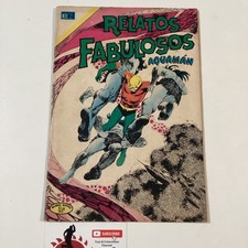 1971 HQs mexicanos espanhóis Relatos Fabulosos #148 Aquaman Editora Novaro México comprar usado  Enviando para Brazil